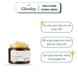Mặt Nạ Rửa Cocoon Chiết Xuất Nghệ Hưng Yên Turmeric Face Mask 30ml
