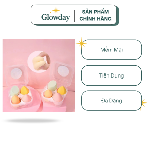 Bông Mút Trang Điểm Mềm Mại, Tiện Dụng LMLTOP (Màu Ngẫu Nhiên)