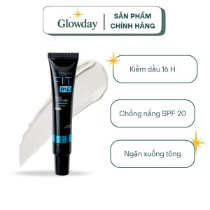 Kem Lót Maybelline Kiềm Dầu, Lâu Trôi, Ngăn Xuống Tông Fit Me Matte + Poreless 16H Mattifying Primer 30ml
