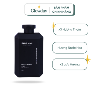 SỮA TẮM GỘI NAM - HƯƠNG NƯỚC HOA 3 IN 1 LEGEND – 350ML
