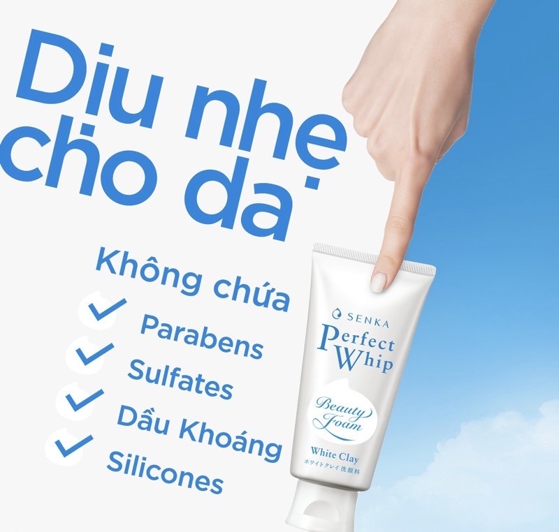 sữa rửa mặt trắng da